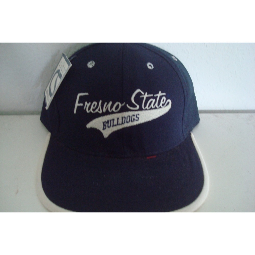 FRESNO STATE BULLDOGS  BEACH STRAPBACK DEADSTOCK‎ HAT CAP VINTAGE C3